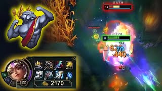 BeiFeng : Qiyana is a MONSTER in URF  - Engsub