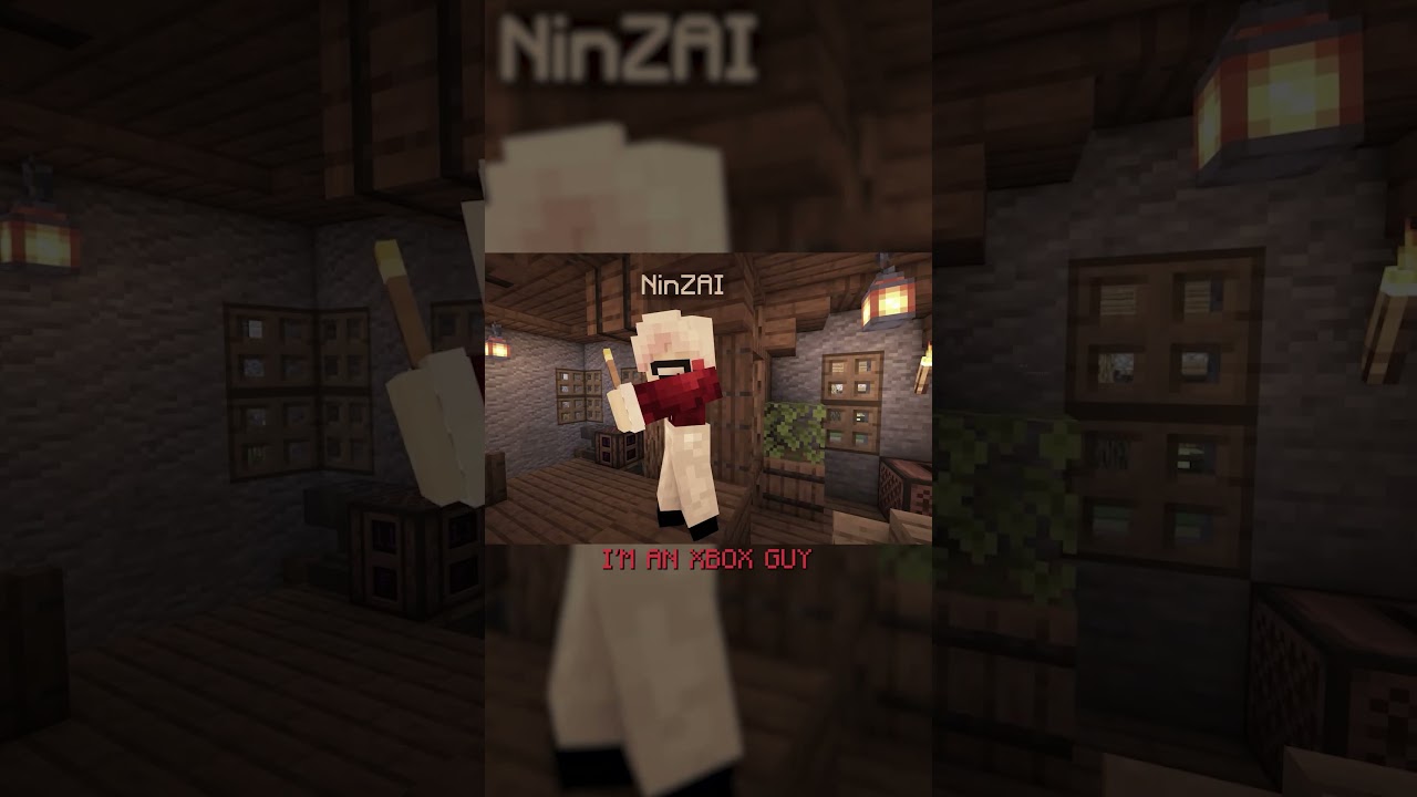 Playstation or Xbox? #minecraftroleplay #minecraftshorts #minecraft