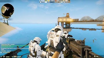 Counter Strike Global Offensive - Zombie Escape mod online gameplay on Sorrento Escape map