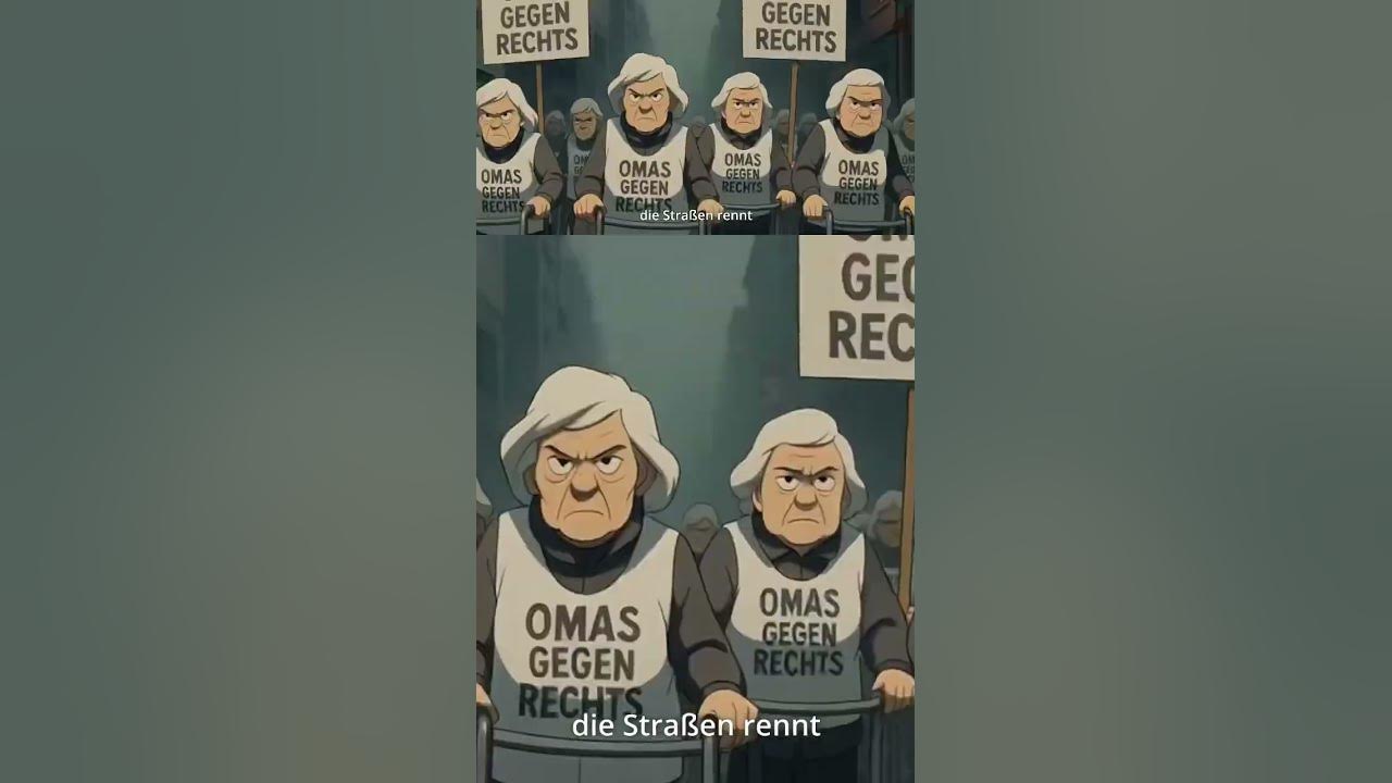 #omasgegenrechts #musik #satire #gegenrechts #parody #wokeagenda #woke