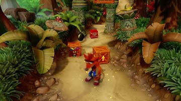 Crash Bandicoot - Level 2 - Jungle Rollers - Developer Time Trial