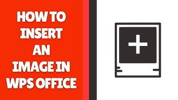 Een afbeelding invoegen in WPS Office