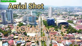 Davao Roxas Ave. and Freedom Park \/ Development Update #aerial
