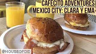 Cafecito Adventures:  Mexico City Coffee Shop - Clara y Ema Cafe #CDMX