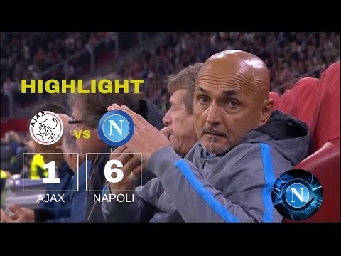 HIGHLIGHTS AJAX NAPOLI (1-6) CHAMPIONS LEAGUE