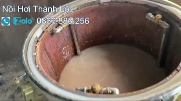 Nồi Hơi Nấu Rượu đun Củi hiện đại siêu nhanh và tiết kiệm củi