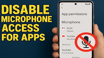 How To Disable Microphone Access For Apps On Google Pixel (2025)
