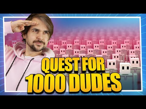 1000 Dudes... Assemble! | Colony Survival