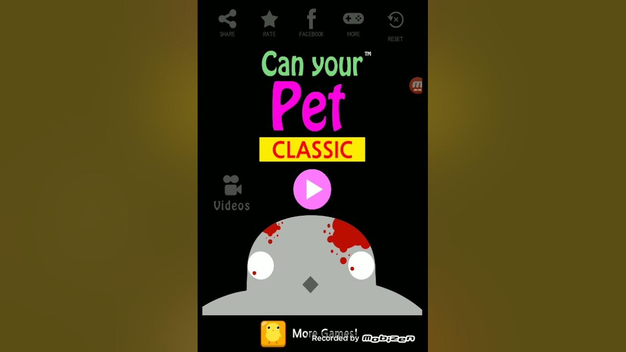 Can your pet? game YouTube