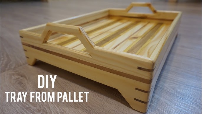 Handmade Wooden Serving Tray: Easy DIY Project for Beginners 