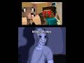 Minecraft then vs now jenny  herobrine  minecraft 