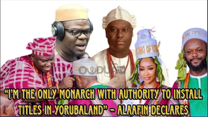 Oriyomi Hamzat ati panel tu perepere leyin ti alaafin sope òun nikan ni Oba tole fioyè je ilẹ Yorùbá