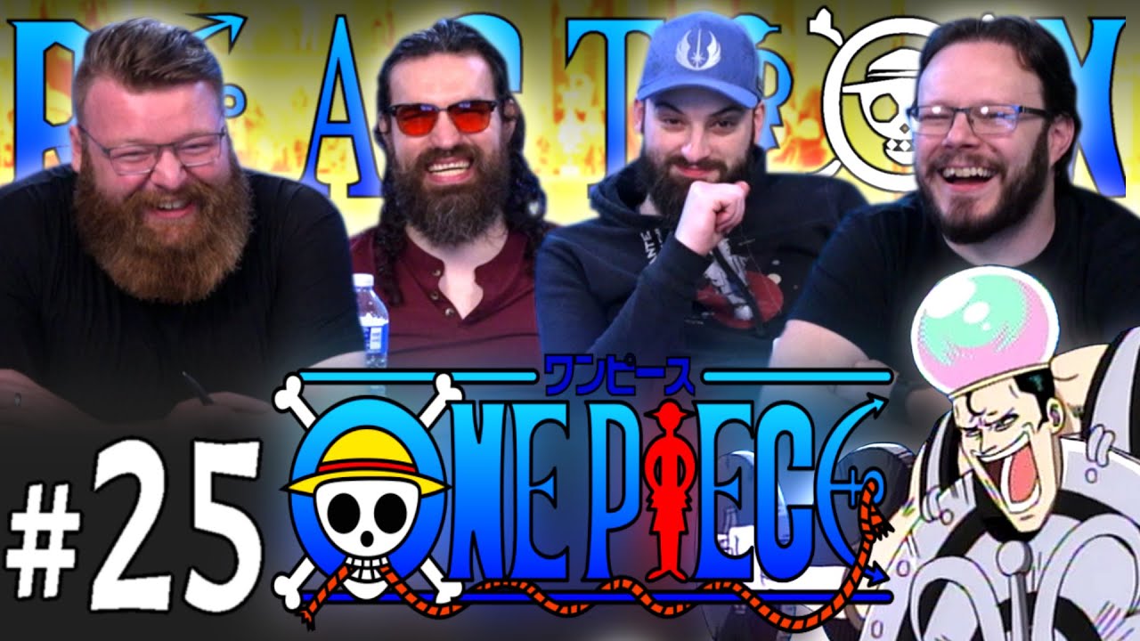 One Piece #25 REACTION!! "The Emergence of the Superb Kicking Skill: Sanji vs. the Iron Wall Pearl"