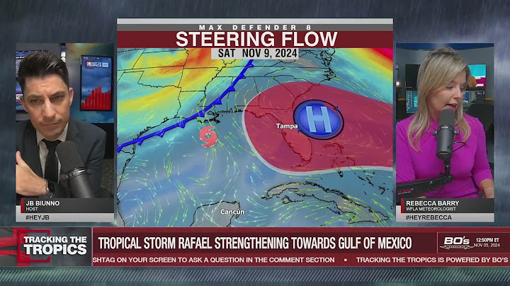 Breaking down the latest track for Tropical Storm Rafael | Tracking the Tropics