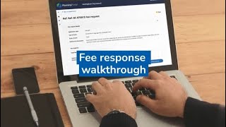 Respond to an applicant's fee request - Building Control Portal walkthrough