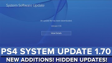 PS4 System Update 1.70 - What Does It Do?! - Eurogamer