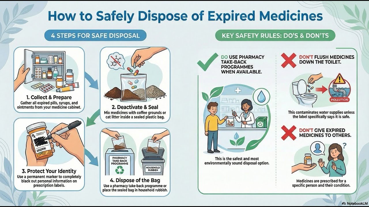Safe Way to Dispose of Expired Medications