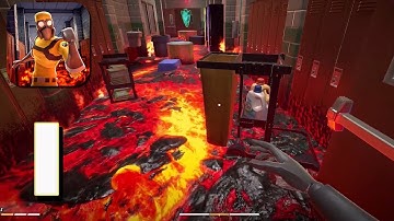 Hot Lava - Gameplay Walkthrough part 1 - Gum Jam & Trampoline Trouble(Apple Arcade)