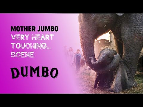 Dumbo and mother jumbo separating scene (Heart melting) (Clip - 1/3)