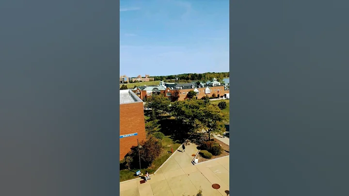 University at Buffalo North Campus looks ♥️ #Top #View #UB #Buffalo #Lockwood #Library #fall23