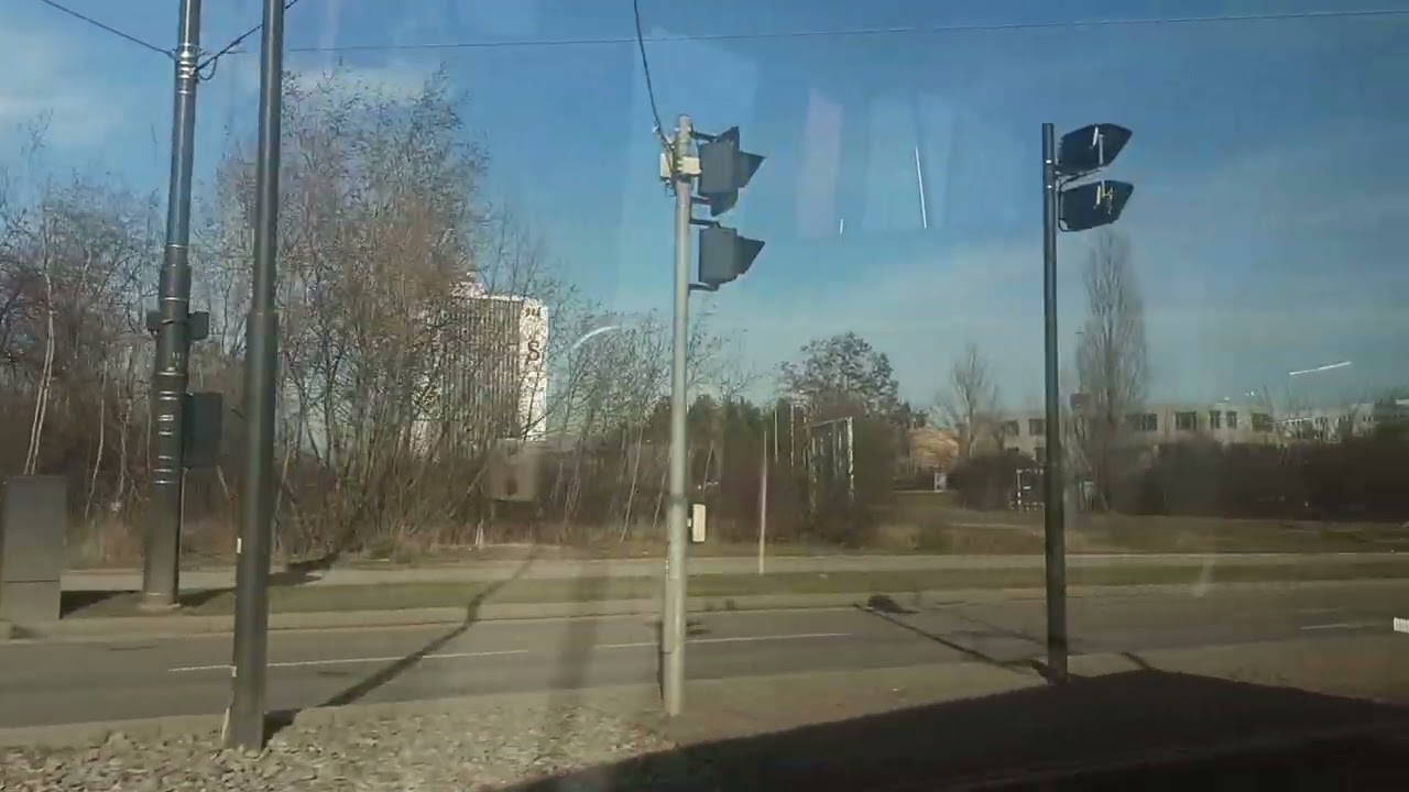 905. 26 2 2026. Praha10. Маршрут трамвая 16.