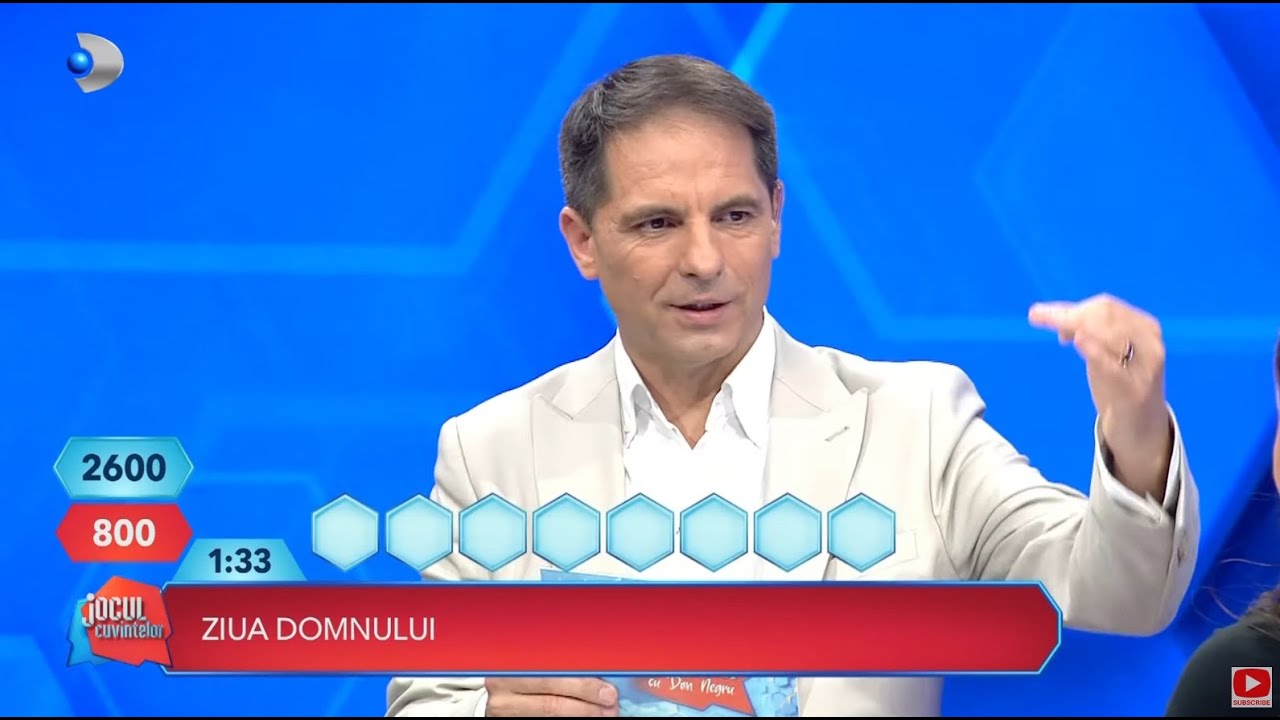 Jocul cuvintelor cu Dan Negru (03.06.2022) - Editie COMPLETA
