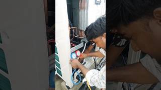 410 namber gass charging kaise kare #munnatechnicalvlog #airconditioningsystem #trendingreels #viral