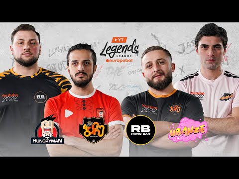 Hungryman vs Bachu | Rati's Bar vs Ubanze  - Youtube League : ჯგუფური ეტაპი