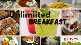 Unlimited Buffet Breakfast 139 Rs Only Atithi Pure Veg Foodblog Unlimited Breakfast Buffet