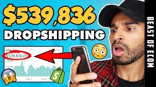 My EXACT Strategy Used To Make $539,836 a MONTH Shopify Dropshipping  - (Facebook ads)