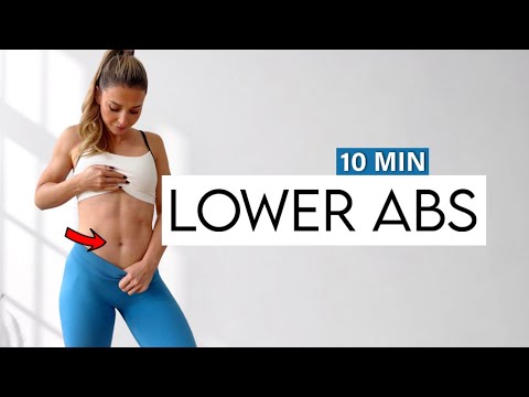 10 MIN LOWER ABS Workout, No Equipment, No Repeat, Lower Belly Burn
