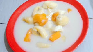 Resep kolak pisang ubi dan singkong, kolak putih super enak