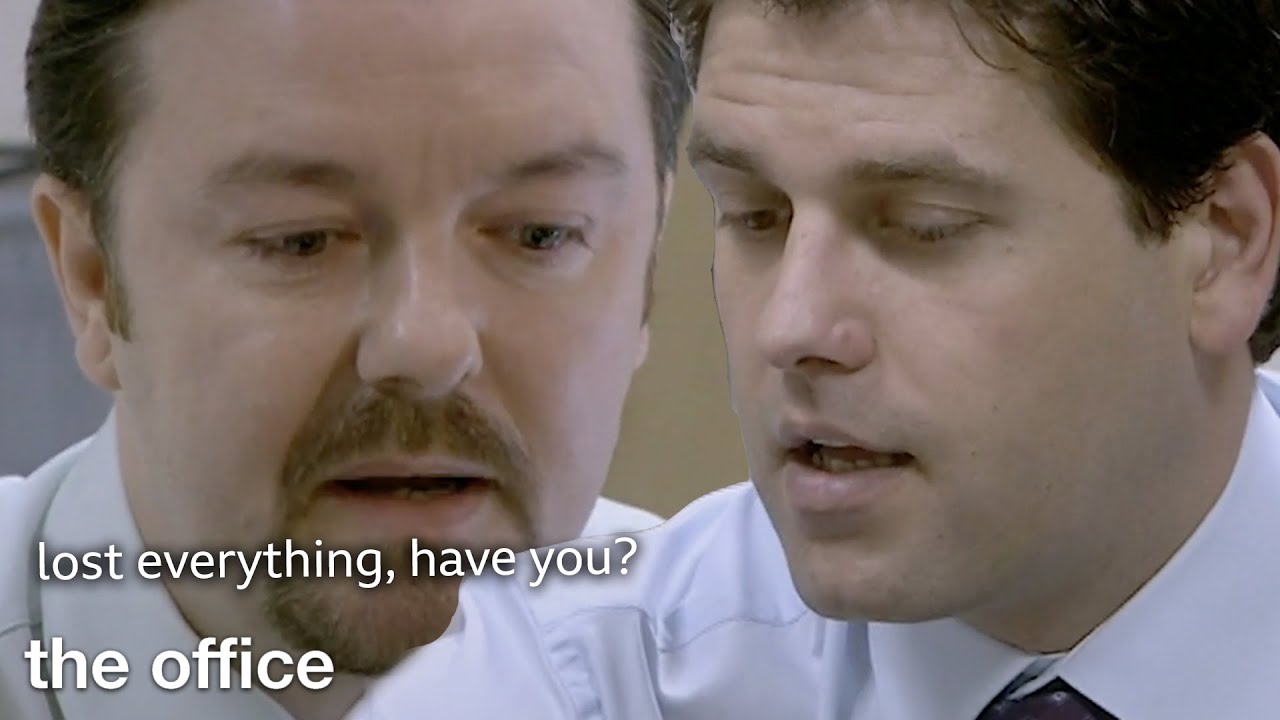 david and neil butting heads | The Office