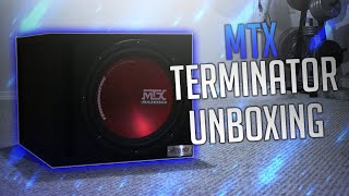 MTX 12 Terminator TR12-04 Unboxing + Atrends Vented Box Install