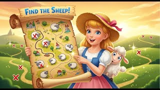 Die Geschichte von Little Bo-Peep für Kinder | Ruhige Reime, sanfte Farben und Lernmomente screenshot 1