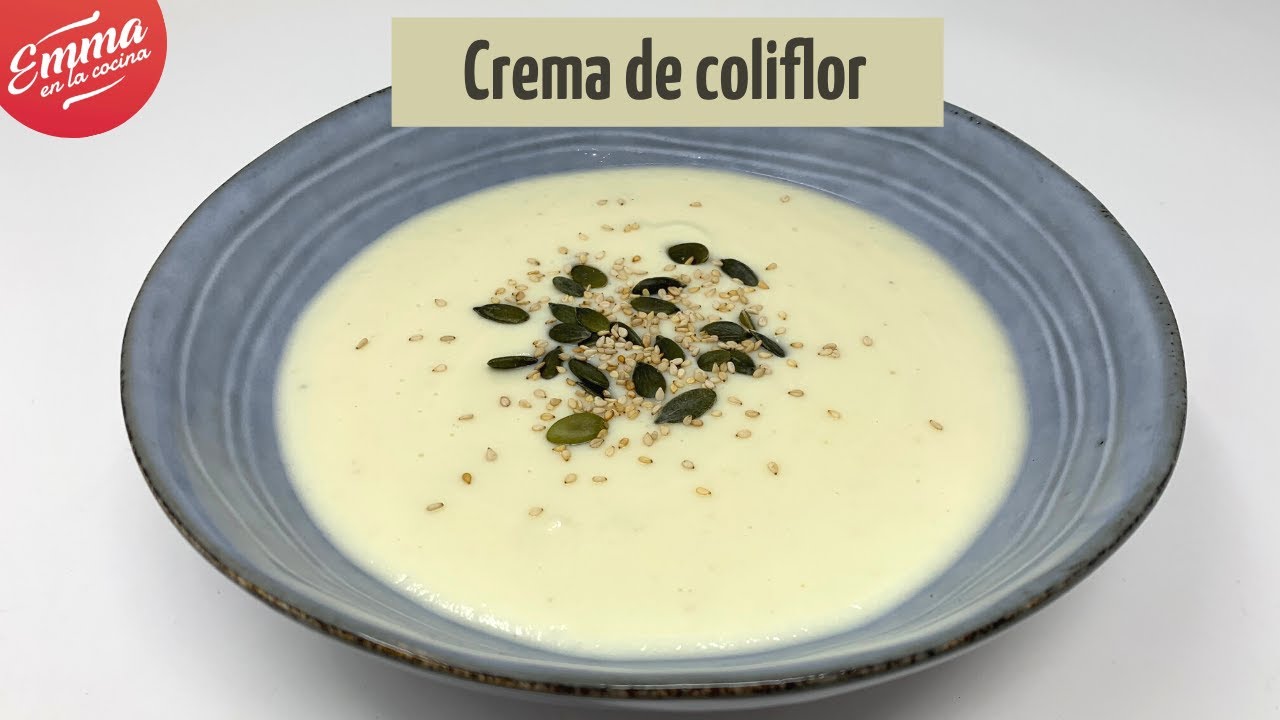 CREMA de COLIFLOR | Receta fácil y rápida