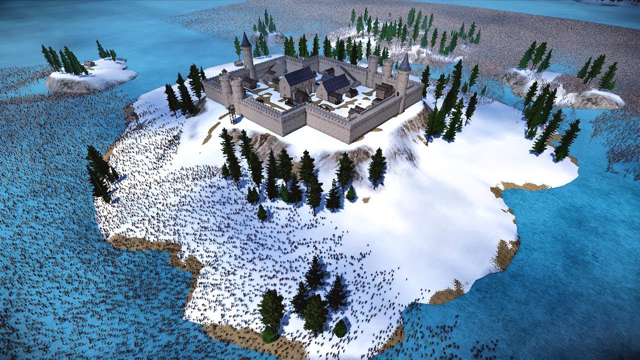 Alliance of Humans vs 550,000 Zombies - UEBS 2