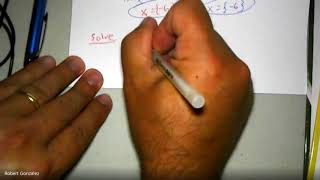 Pre-Calculus 2020-0824 P7 Equations (Part 1)