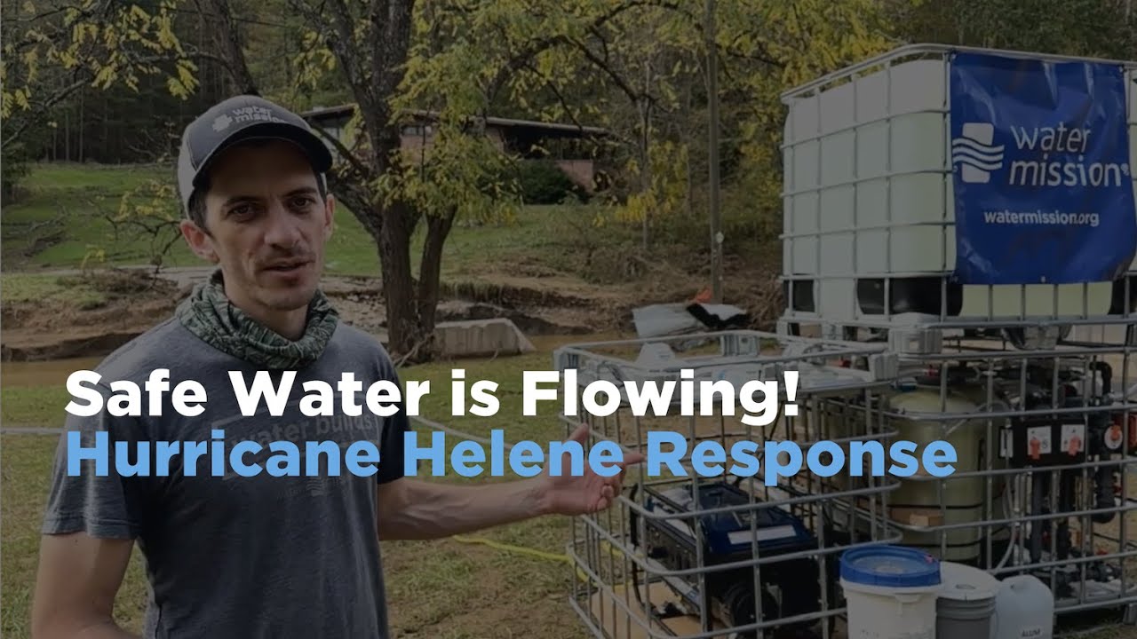 Safe Water is Flowing Following Hurricane Helene in Western North ...