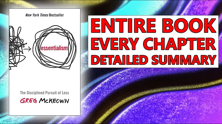 How to Master Time Management - [Essentialism Book Summary] thumbnail