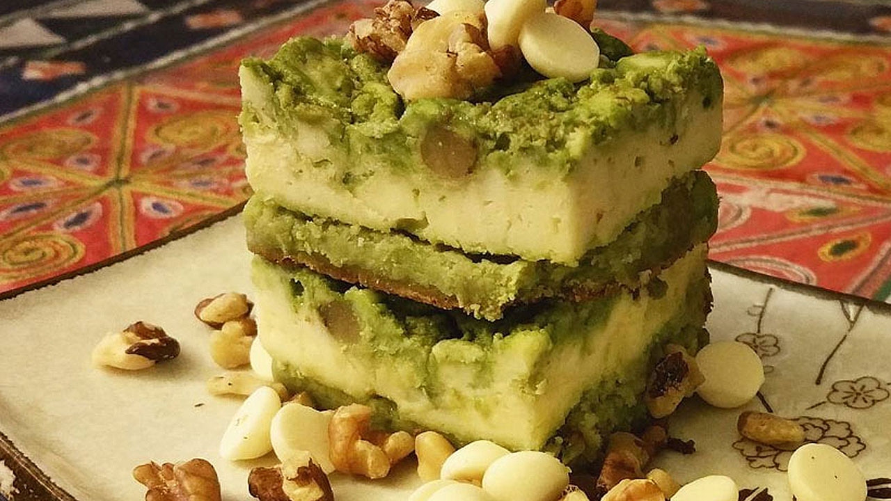 Matcha Cream Cheese Brownies YouTube