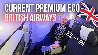 British Airways Premium Economy | Current World Traveller Plus | Buenos Aires to Rio de Janeiro