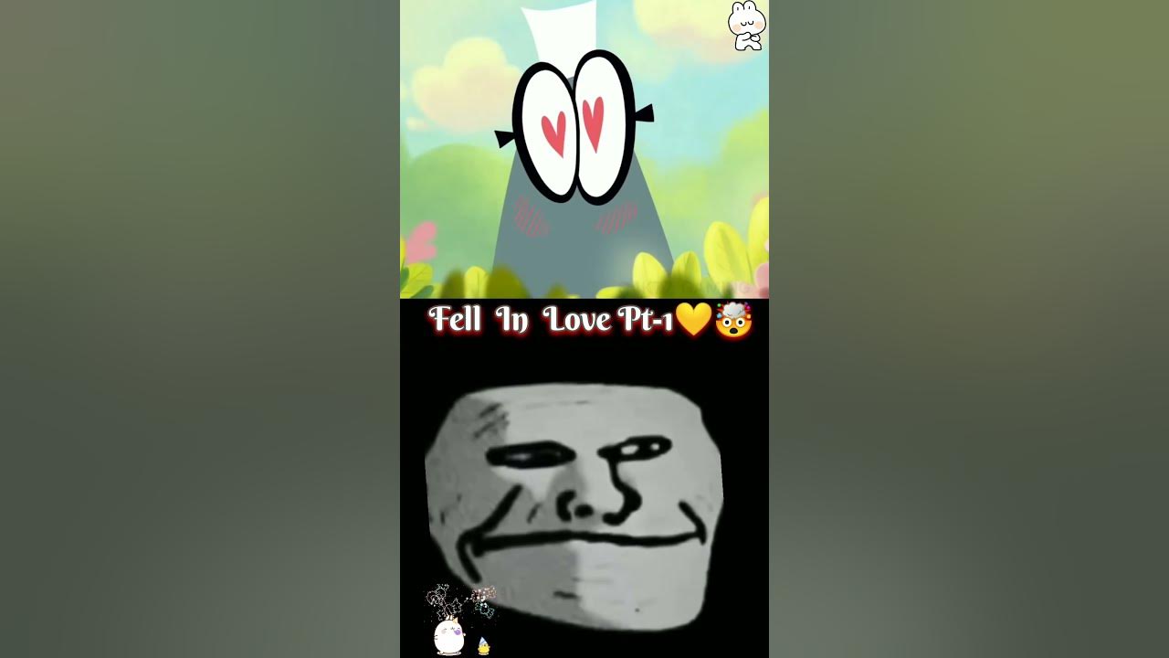 troll face meme 🥶 fell in love 1 🤣 || lamput cartoon network || part-93 || #lamput