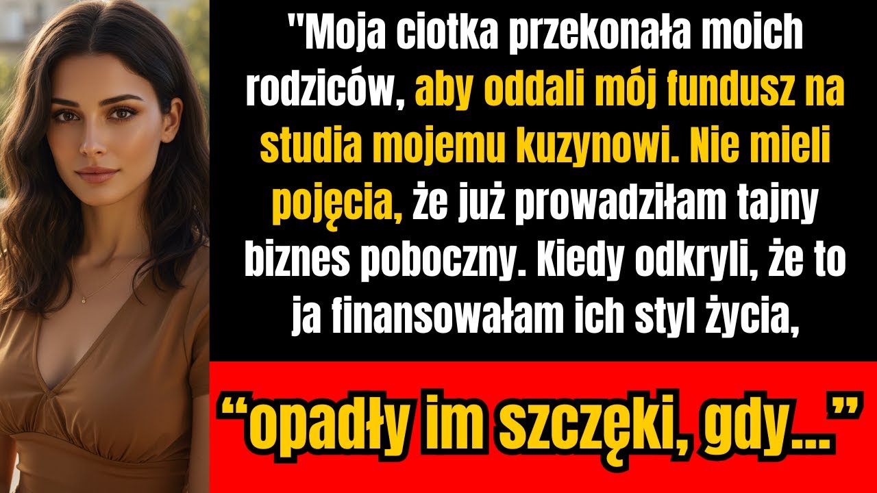 Rodzina oddała moje pieniądze na studia kuzynowi — nie wiedząc, że mam własny biznes