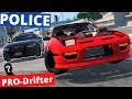 Can a professional drifter outrun the police  beamng carhunt