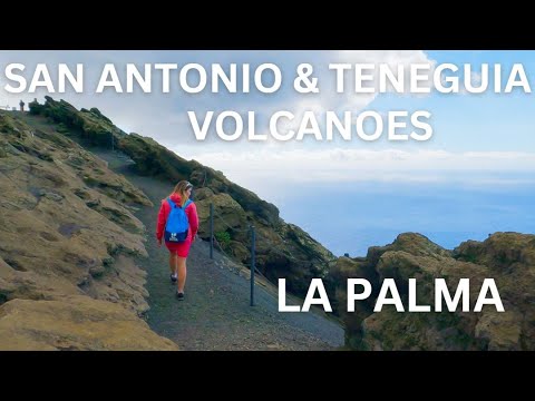 Exploring San Antonio And Teneguia Volcanoes In Fuencaliente 4K | La Palma