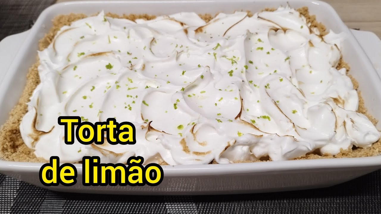 O segredo da minha Torta de Limão super cremosa