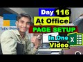Page Setup in One Video 🔥 MS Excel 🧑💻