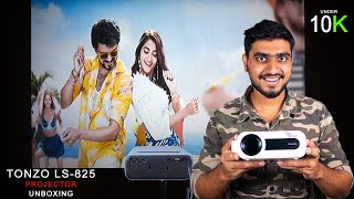Tonzo LS-825 Latest Compact Budget Projector Unboxing In Tamil | Mohammed Raja