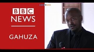 On the BBC, Noble Marara spoke about those who shot down Habyarimana's plane and other things in ...